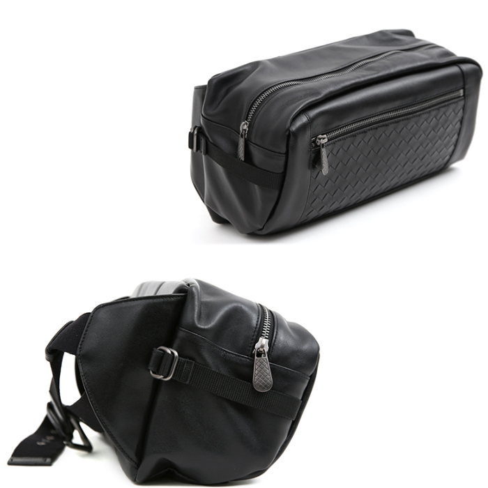 レザーウエストバッグショルダーバッ...