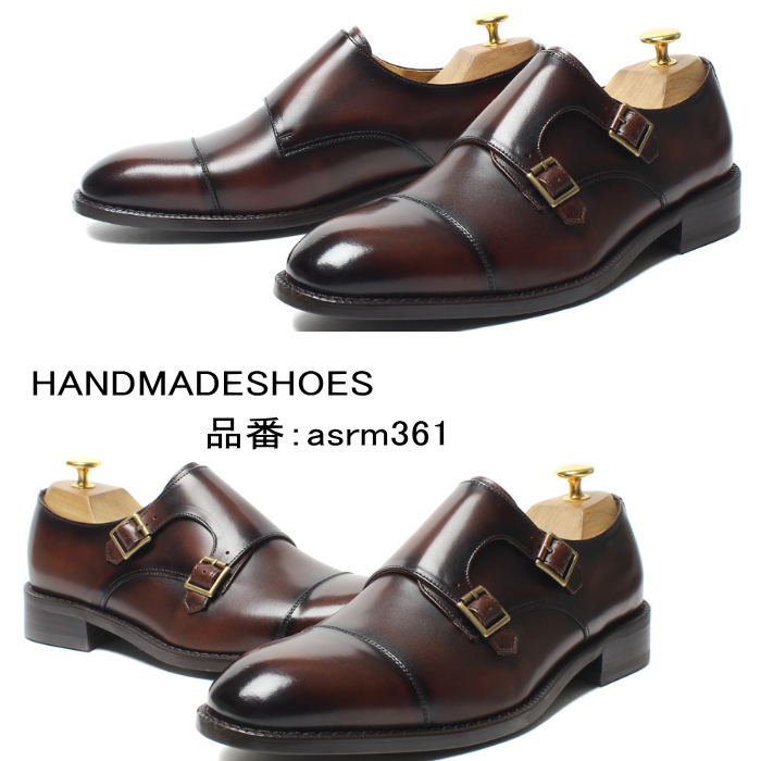 当店オススメ レザーシューズ ダブルモンクビジネスシューズ メンズシューズ ハンドメイド レザー 本革 レザー 靴 ビジネスシューズ Mbk秋冬新作 メンズ靴靴 Insolite Guadeloupe Voyage Com