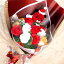 クリスマスソープフラワー花束15本タイプ 薔薇 はなたば ローズ