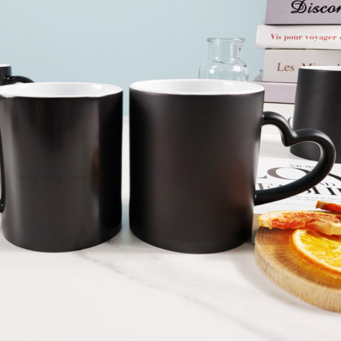 お湯を注ぐと 写真が出る マグカップ 写真入り マグカップ オリジナルマグカップ 名入れ 世界で一つ 写真入りカップ単品