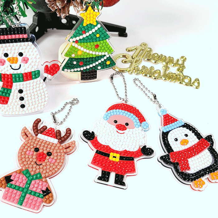 キーホルダー DIY クリスマス工作 クリスマス 工作キット クリスマスDIY クリスマス工作 工作キット 子..
