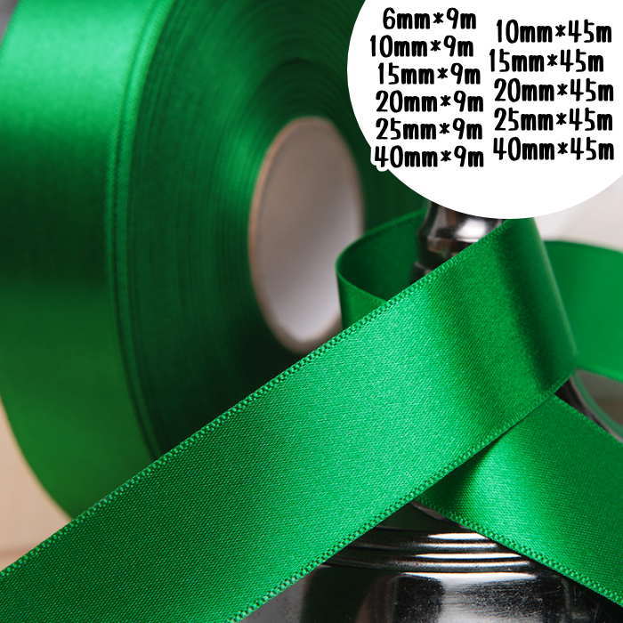 サテンリボン ラッピングリボン ギフト用リボン 花資材 6mm 10mm 15mm 20mm 25mm 40mm 包装用品 ラッピング 包装 リボン 業務用 袋...