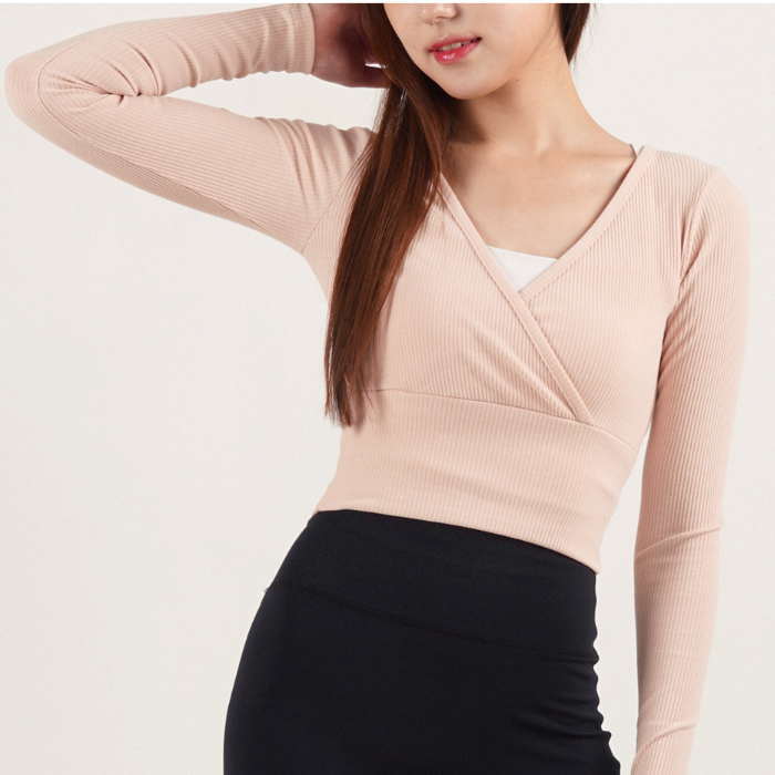 スポーツウエア ショート丈トップス おしゃれ ダンスウエアー ヨガ スポーツウエアー スポーツウエア ..