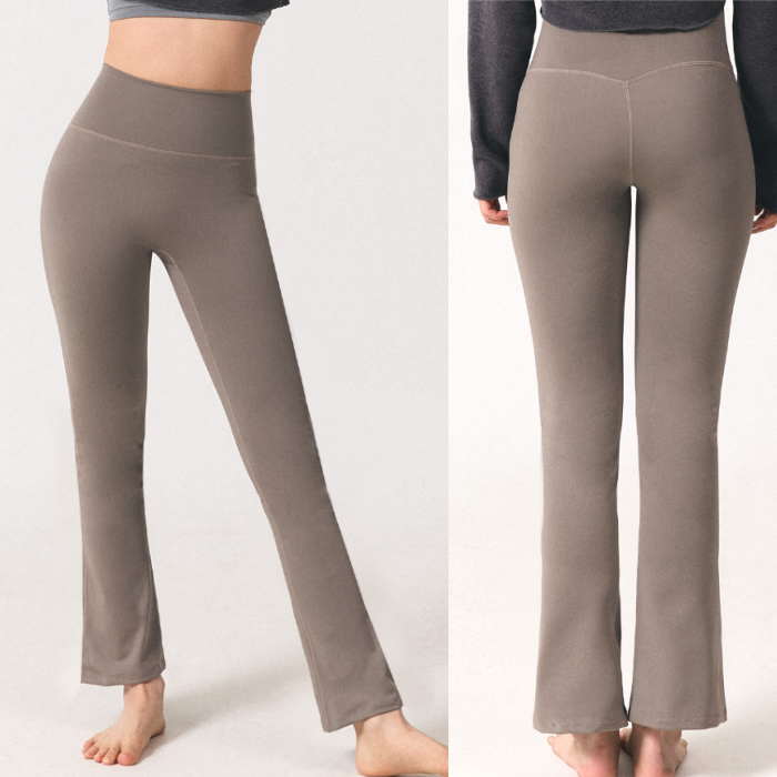 ブーツカットパンツ スポーツウエア スポーツウエアー レディース ダンス ヨガ トレーニングパンツ フ..