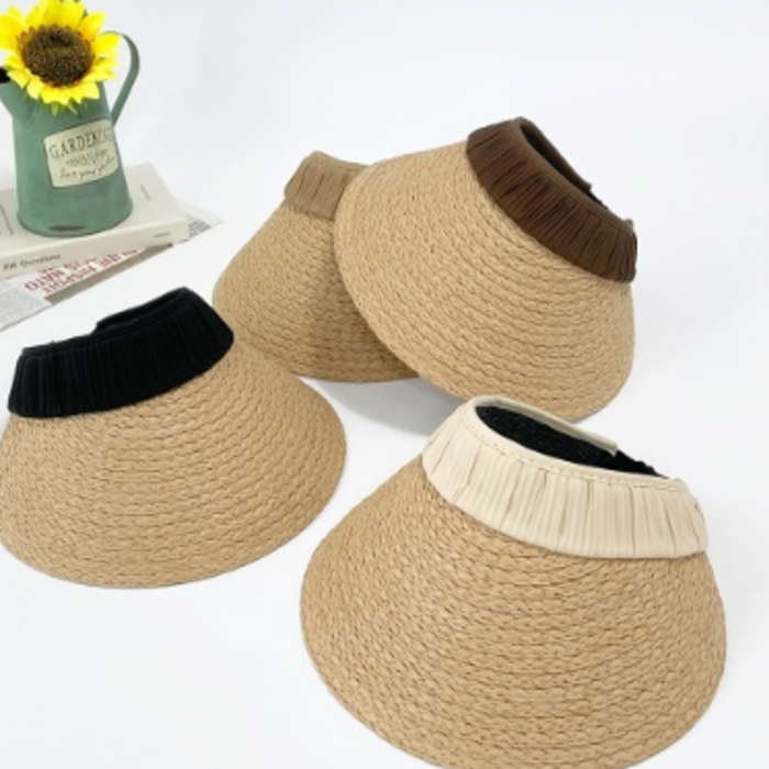 Rakuten - サンキャップ サンバイザー 夏帽子 キャンプ アウトドア 帽子 日よけ 暑さ対策 日焼け防止 紫外線対策 グッズ