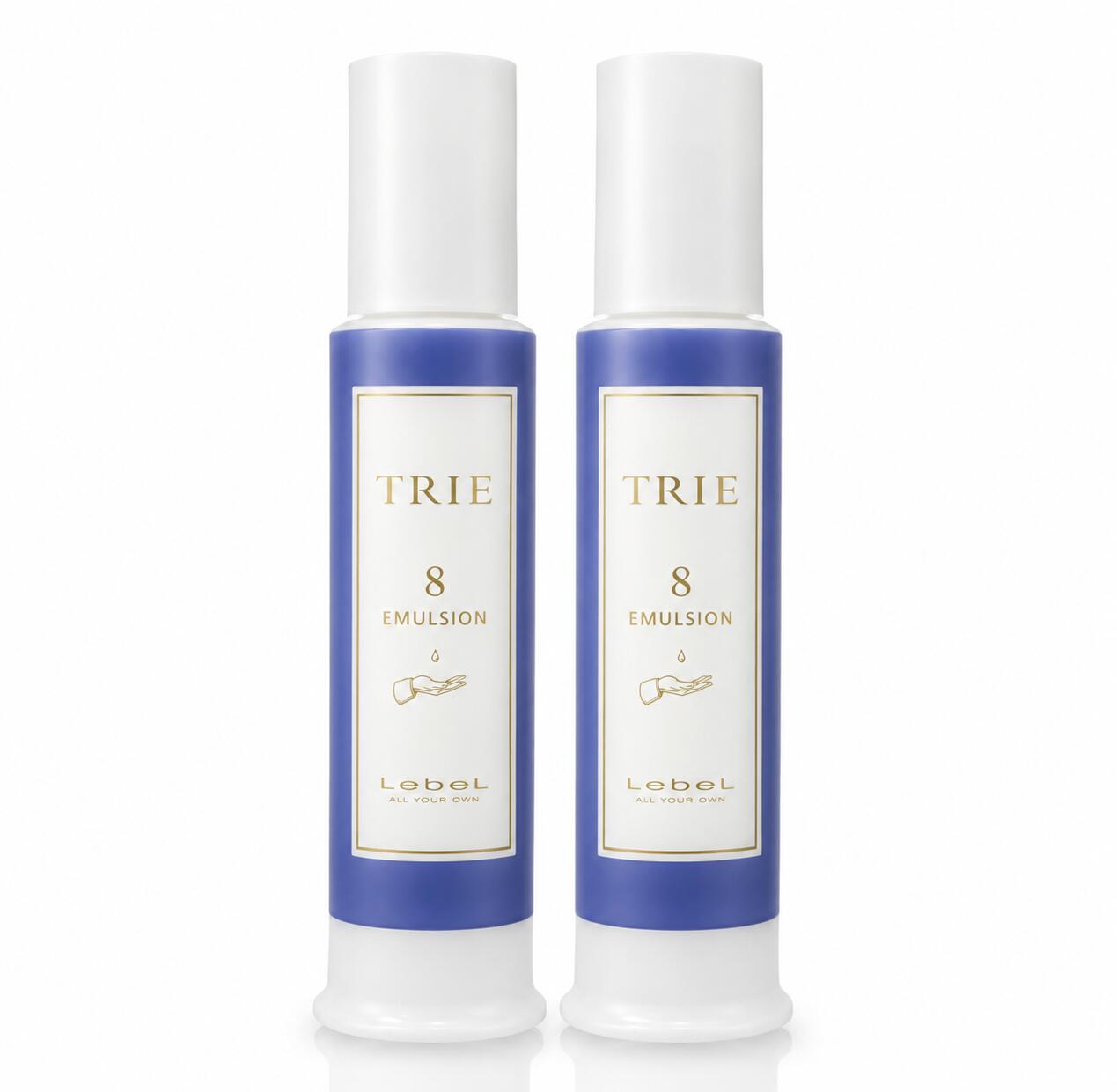 ルベルトリエ 【トリエエマルジョン8】 　120ml　 2本セット　スタイリング　ハード　トリートメント効果　つや　毛流れ　送料無料　ギフト