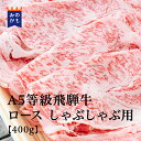 A5等級飛騨牛 ロース しゃぶしゃぶ用 400g（BMS No.11）贅沢 和牛 高級肉 A5 焼肉 ギフト お取り寄せグルメ 牛肉 美味しい 高級 内祝 プレゼント 送料無料 岐阜県 お歳暮