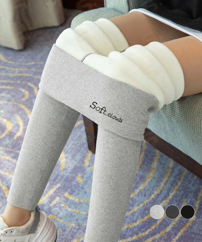 樂天商城 - 裏起毛レギンスレディース あったかパンツ ヒートレギンスパンツ ハイウエスト リブレギンス 秋冬美脚美尻タイツ 無地ボトムス フリースレギンス 厚手暖かいスパッツ90HEFANG-001