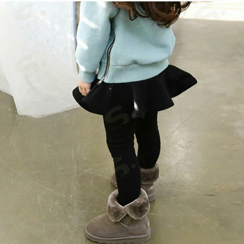 キッズ レギンス付きスカート 女の子 フリルレギンス ズボン カジュアル シャギースカッツ 防寒 ベビー 子供服 スパッツ 幼稚園 保育園 子供服 ボトムス ナチュラル キッズ 無地 フレアスカート 切り替え 裏起毛