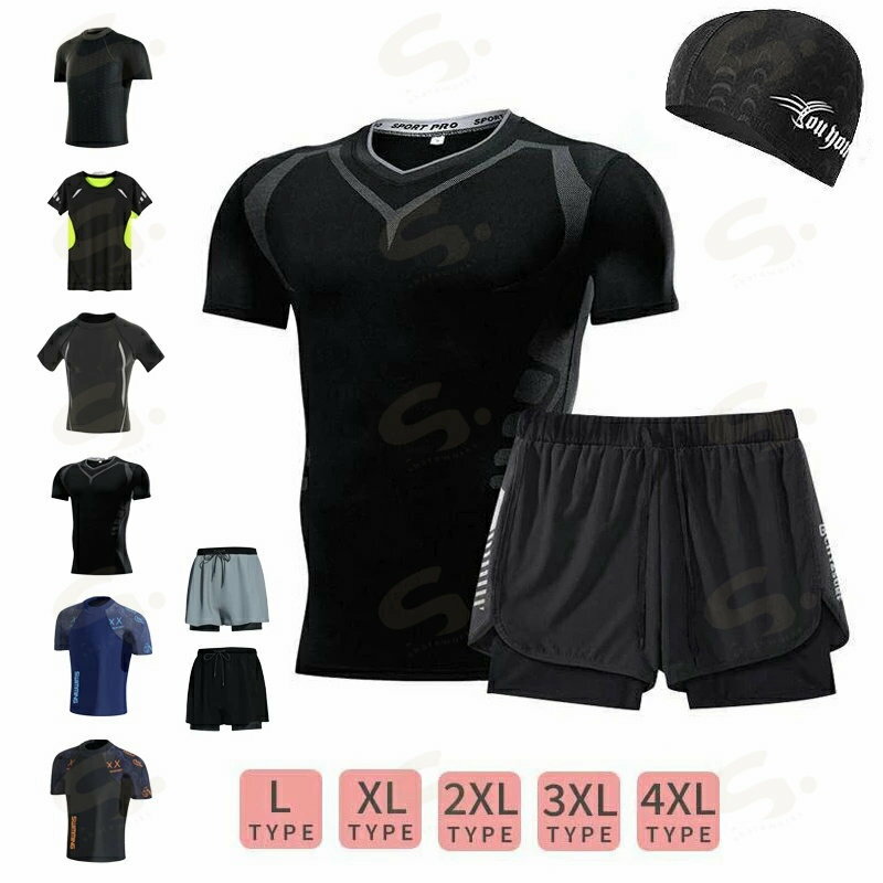 水着 メンズ スイムウェア スイムパンツ スイムキャップ 水泳帽 ラッシュガード フィットネス セパレート フィットネス 長袖 水陸両用 サーフパンツ UVカット 男性 おしゃれ 大きいサイズ UV スポーツ フィットネスウェア ビーチ 海水パンツ