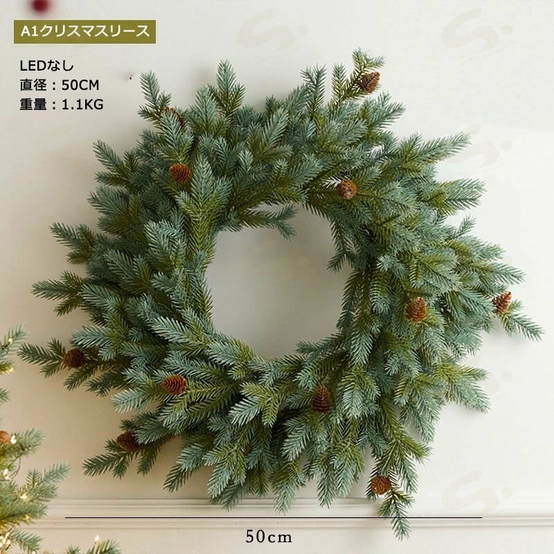 クリスマス リース屋外 人工リース クリスマス...の紹介画像2