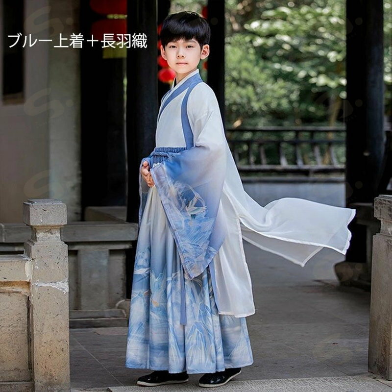 漢服 チャイナ服 コスプレ キッズ 男の子 演...の紹介画像3