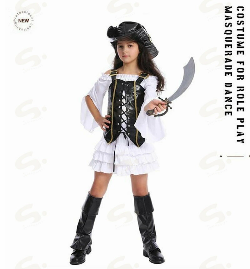 衣装 海賊 女の子 子供 衣装 ハロウィン 海...の紹介画像2