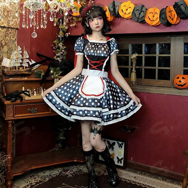 ハロウィン コスプレ 赤ずきん ロリータ トド...の紹介画像2