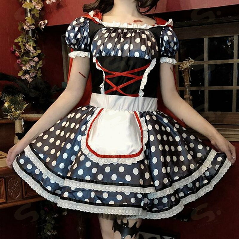 ハロウィン コスプレ 赤ずきん ロリータ トド...の紹介画像3