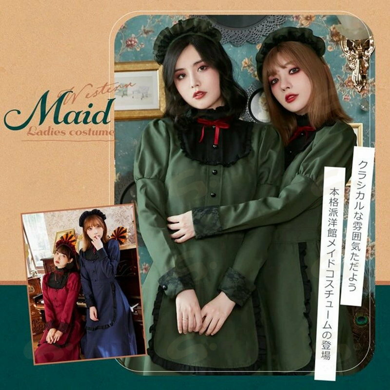 選べる3色 ハロウィン コスプレ 仮装 メイド...の紹介画像2