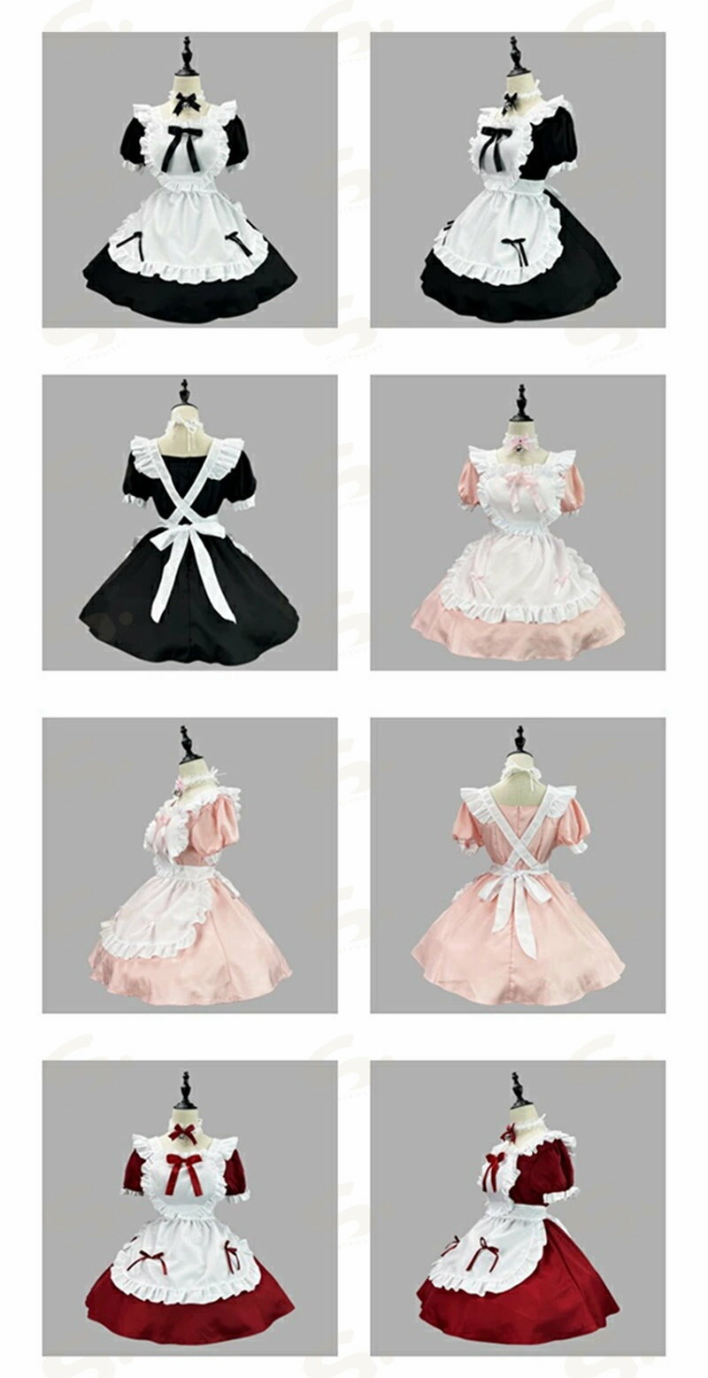 メイド 服 コスプレ 衣装 仮装 女装 フリル...の紹介画像2