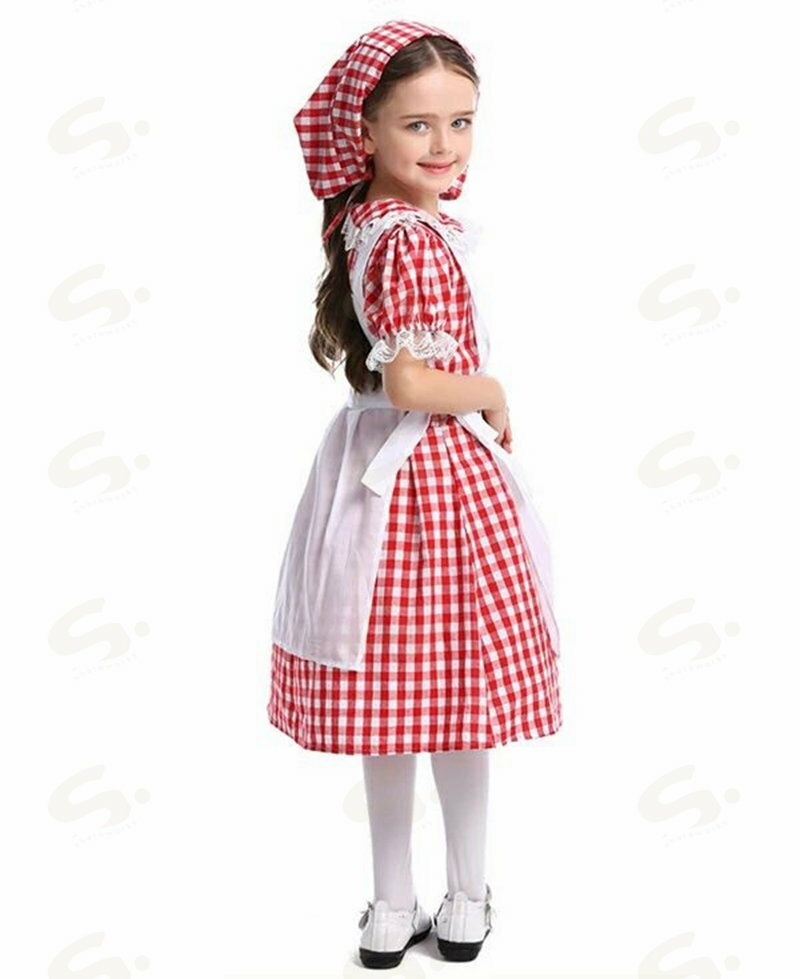 ハロウィン衣装 メイド服 子供用 コスプレ衣装...の紹介画像3