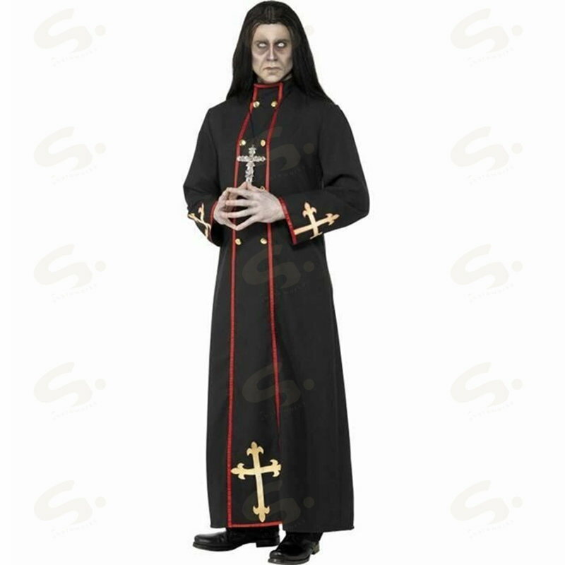 ハロウィン 仮装 神父 衣装 コスチューム コ...の紹介画像2