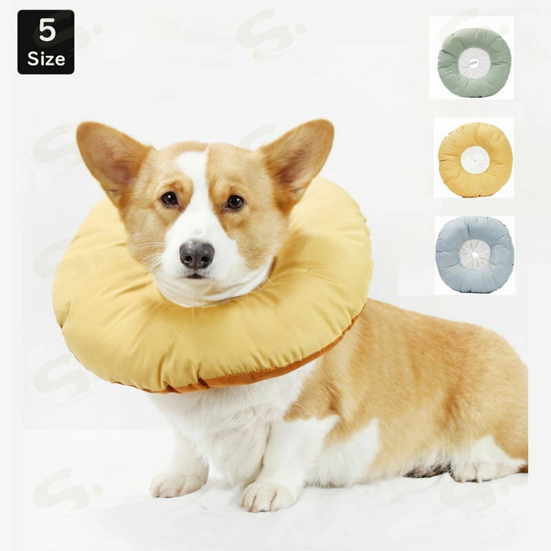 犬用 猫用 ペット用品 エリザベスカラー 介護用品 手術怪我 ケガ 術後 足舐め 傷口保護 引っかき防止 ..