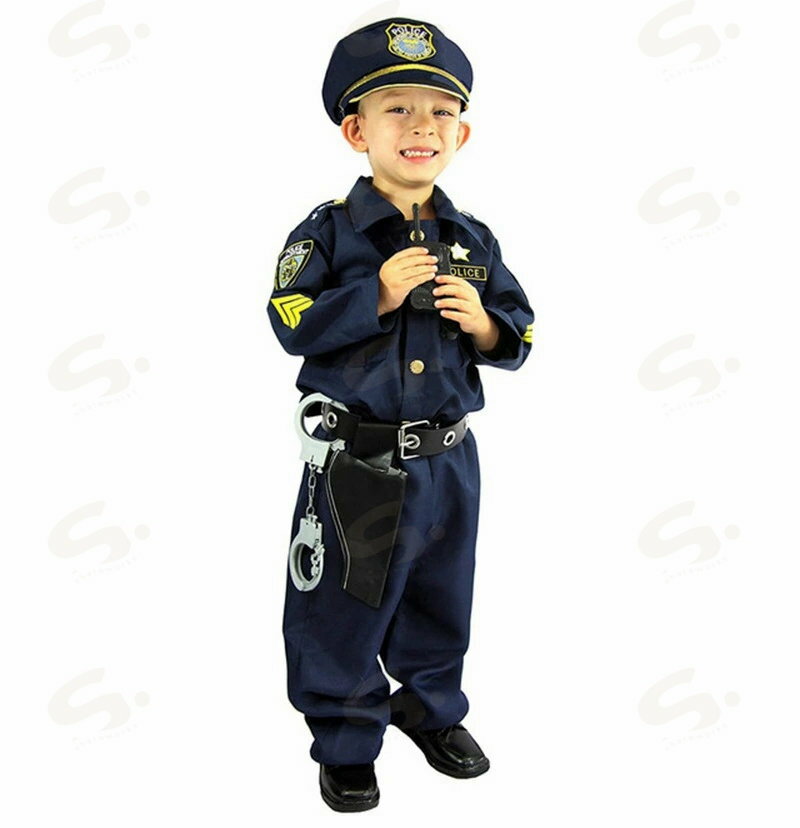 ハロウィン コスプレ 衣装 子供 警官 ポリス...の紹介画像3