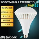 LED バラストレス水銀灯 LED PAR65 昼光色 100W 16000lm E39口金 1000W相当 IP66防水防塵 照射角140度 LEDランプ 屋外投光用LEDランプ セルフバラスト水銀ランプ LEDビーム電球 バラストレス水銀灯 LED E39 水銀灯 看板照明 工場 倉庫 LED作業灯 投光器 拡散形 二年保証