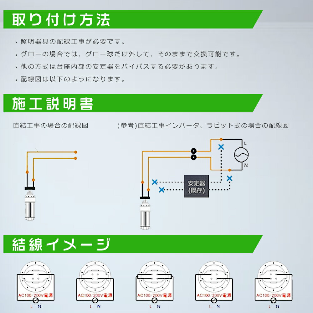 LEDコンパクト蛍光灯 FDL13EX FDL13EX-L FDL13EX-W FDL13EX-N FDL13EX-D 消費電力6W 1200LM GX10Q兼用口金 昼光色 昼白色 白色 電球色 FDL13形代替用 FDL13W LED蛍光灯 LEDツイン蛍光灯 コンパクト蛍光灯LED LEDコンパクト形蛍光ランプ FDL13W形 LED化 ツイン2 配線工事必須 3