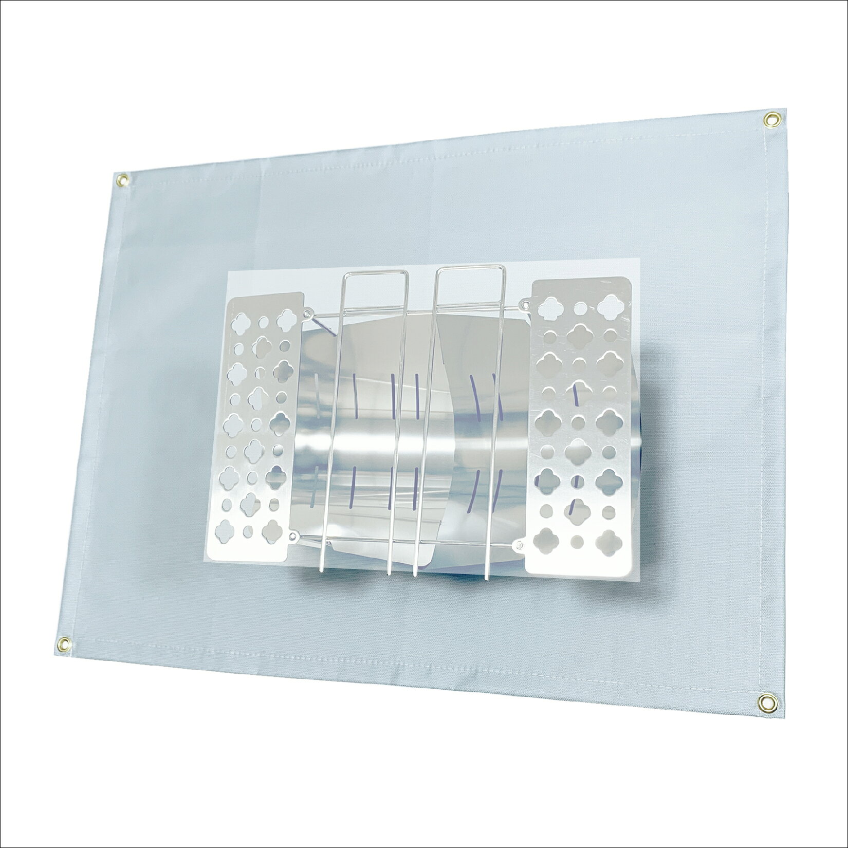 【正規品】タキトラ 焚き火シート 焚き火 シート 焚火シート 焚火台シート バーベキュー BBQ 焚き火台シート 防火シート 耐火シート 耐熱シート ソロ キャンプ たき火 たき火台シート 焚き火 アウトドア ガラス繊維 ハトメ付き グレー 140cm×90cm通販格安セール情報 楽天 通販