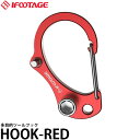 y[ z IFOOTAGE TOOL HOOK-RED ړIc[tbN