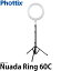 ԥڡʡա̵ Phottix Nuada Ring60C LED󥰥饤 [3200K-5600K/Ѿ//̥60C/եƥå]