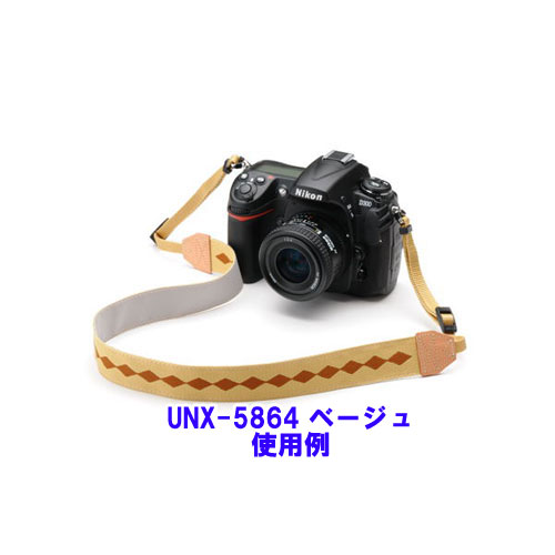 【送料無料】 ユーエヌ UNX-5864 ベージュ ダイヤストラップ 3