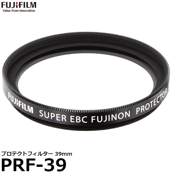 【メール便 送料無料】 フジフイルム PRF-39 プロテクトフィルター 39mm径 レンズガード FUJIFILM フジノンレンズ XF27mmF2.8/ XF60mmF2.4 R Macro対応