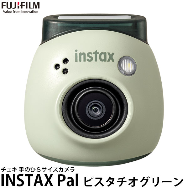 【送料無料】 フジフイルム デジタルカメラ INSTAX Pal ピスタチオグリーン [広角レンズ/コンパクトカメラ/microSDカード対応] ※欠品：納期未定（3/15現在）