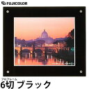 フジカラー プロフレーム 6切 ブラック 【送料無料】