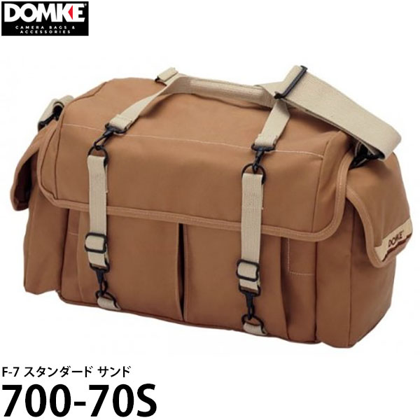 ドンケ カメラバッグ 【送料無料】 ドンケ 700-70S F-7 スタンダード サンド [DOMKE カメラバッグ 一眼レフ ショルダーバッグ]