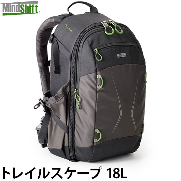 楽天写真屋さんドットコム【送料無料】 マインドシフトギア トレイルスケープ 18L バックパック [MindShiftGEAR TrailScape18L 70-200mm/f2.8対応 一眼レフカメラバッグ]