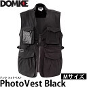 【送料無料】 ドンケ VEST-BLACK-MD フォトベスト ミディアム ブラック [カメラマンベスト/VESTBLACKMD/DOMKE]