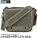 【送料無料】 シンクタンクフォト レトロスペクティブ4 V2.0 ショルダーバッグ パインストーン [thinkTANKphoto Retrospective カメラバッグ] その1