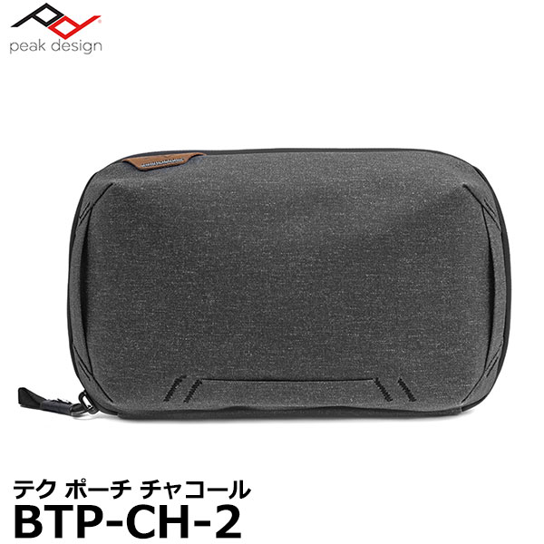 【送料無料】【あす楽対応】【即納】 ピークデザイン BTP-CH-2 テク ポーチ チャコール [PeakDesign Tech Pouch アンカーリンクス対応 国内正規品]