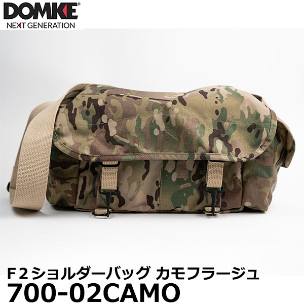 楽天写真屋さんドットコム【送料無料】 ドンケ 700-02CAMO F2 ショルダーバッグ カモフラージュ [カメラバッグ DOMKE F-2 リミテッドエディション インナーケース付]