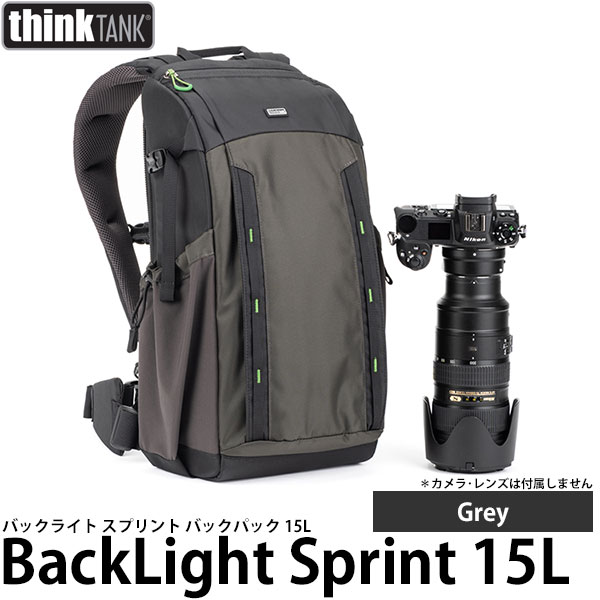 ̵ۡ¨Ǽ 󥯥󥯥ե Хå饤ȥץ б ̥Хåѥå 15L 졼 [Хå/BackLight Sprint/thinkTANKphoto]