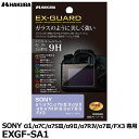 【メール便 送料無料】【即納】 ハクバ EXGF-SA1 EX-GUARD デジタルカメラ用液晶保護フィルム SONYα1/α7C/α7SIII/II/α9II/α9/α7RIV/III/II/α7III/II/FX3専用 ソニー 液晶プロテクター 液晶ガードフィルム