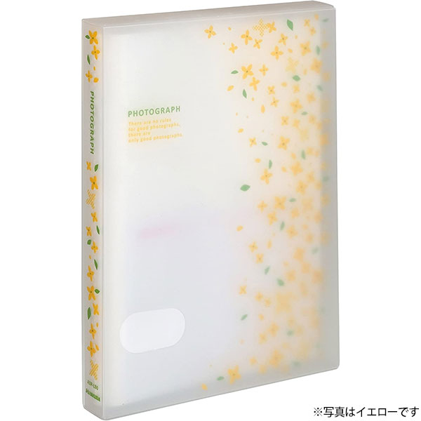 【メール便 送料無料】 ハクバ ABP-L80KPK ビュートプラス Lサイズ 80枚収納 小花ピンク [ポケットアルバム/L版/ポストカード/黒台紙]