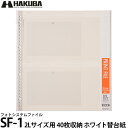 【送料無料】 ハクバ フォトシステムファイル SF-1 2Lサイズ用替台紙（10シート入） ホワイト台紙