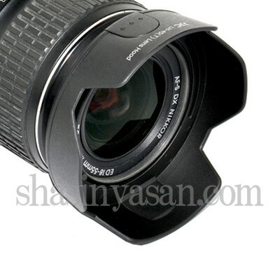 【送料無料】【あす楽対応】【即納】 JJC LH-45（T） ニコン HB-45 互換バヨネットフード [Nikon互換品/レンズフード/花形フード]