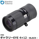 ケンコー・トキナー ギャラリーEYE 4X12 ブラック 【送料無料】※欠品:6月上旬以降の発送