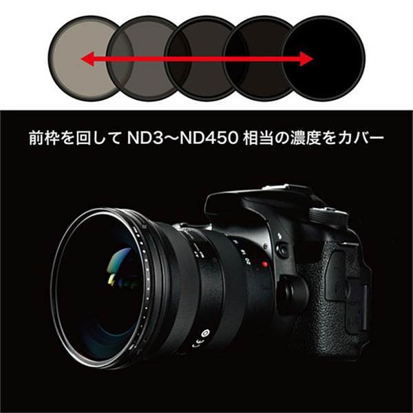 ケンコー・トキナー 77S バリアブルND Initial 77mm径 【メール便 送料無料】【即納】