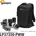 【送料無料】【即納】 ロープロ LP37350-PWW フリップサイド 300 AW III ブラック [70-200mm付きミラーレスカメラ＋交換レンズ3〜4本＋13インチノートPC収納可能/バックパック/カメラバッグ/LP37350PWW/Lowepro]