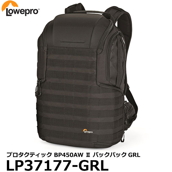 ロープロ カメラバッグ 【送料無料】【即納】 ロープロ LP37177-GRL プロタクティック BP450AW II バックパックGRL [カメラバッグ Lowepro リュック レインカバー付 サスティナブル]