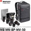 ̵ۡ¨Ǽ ޥեå MB MN-BP-MV-50 ManhattanࡼС50 Хåѥå [+70-200mmF2.8б/ΡPCǼб/쥤󥫥С/Хå/MBMNBPMV50/Manfrotto]